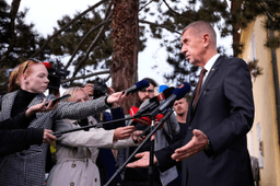 The ruling party of the populist Czech prime minister leads in 1st round of Senate election