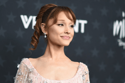 Ariana Grande arrives at the 31st Annual Critics Choice Awards on Sunday, Jan. 4, 2026, at The Barker Hanger in Santa Monica, Calif. (Photo by Richard Shotwell/Invision/AP, File)