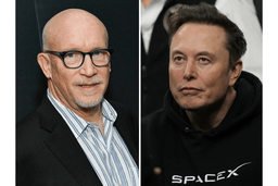 This combination of images show filmmaker Alex Gibney, left, and Elon Musk. (AP Photo)
