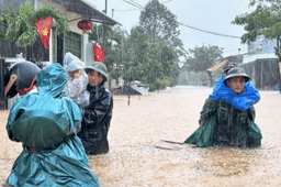 Vietnam mobilizes troops after heavy rains trigger flash floods and raise risks of landslides