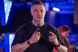 Outgoing Ukraine's Defense Minister Mykhailo Fedorov speaks during a briefing to journalists in Kyiv, Ukraine, Thursday, July 16, 2026. (AP Photo/Dan Bashakov)