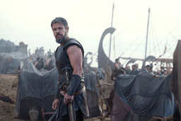 This image released by Universal Pictures shows Matt Damon as Odysseus in a scene from "The Odyssey." (Melinda Sue Gordon/Universal Pictures via AP)